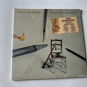 Paul McCartney - Pipes Of Peace - Sealed Vinyl Record LP 1983