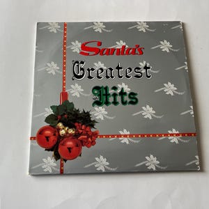 Santa&#39;s Greatest Hits Vinyl Record LP - 1973 Atlantic Gap Records