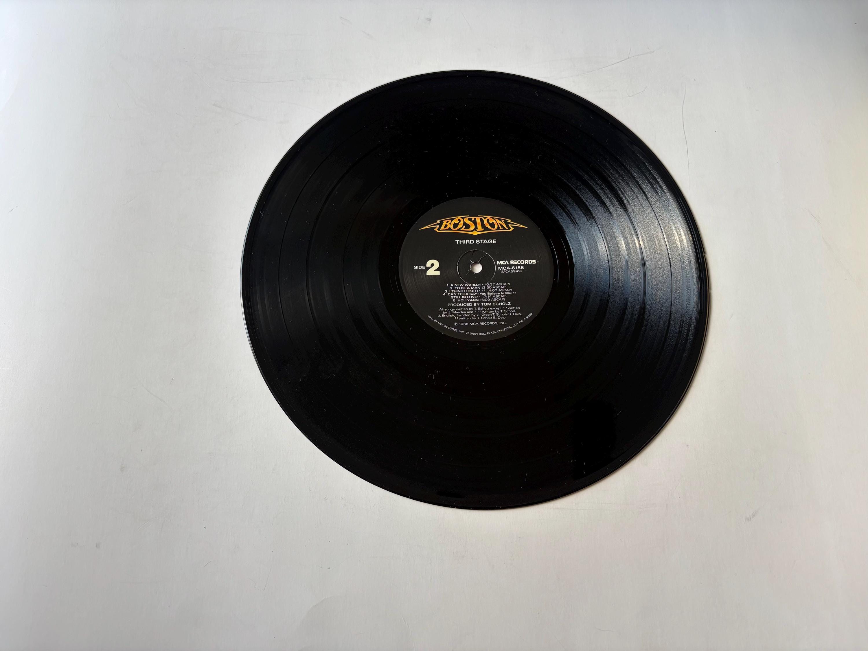 ボストン・サード・ステージ ビニールレコード LP - 1986 MCAレコード 