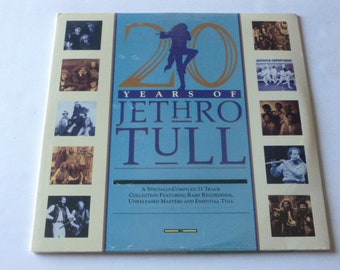 20 Years Of Jethro Tull (Sealed-Double Album)  Vinyl Record LP VX241655 Chrysalis Records 1988 Record Sale