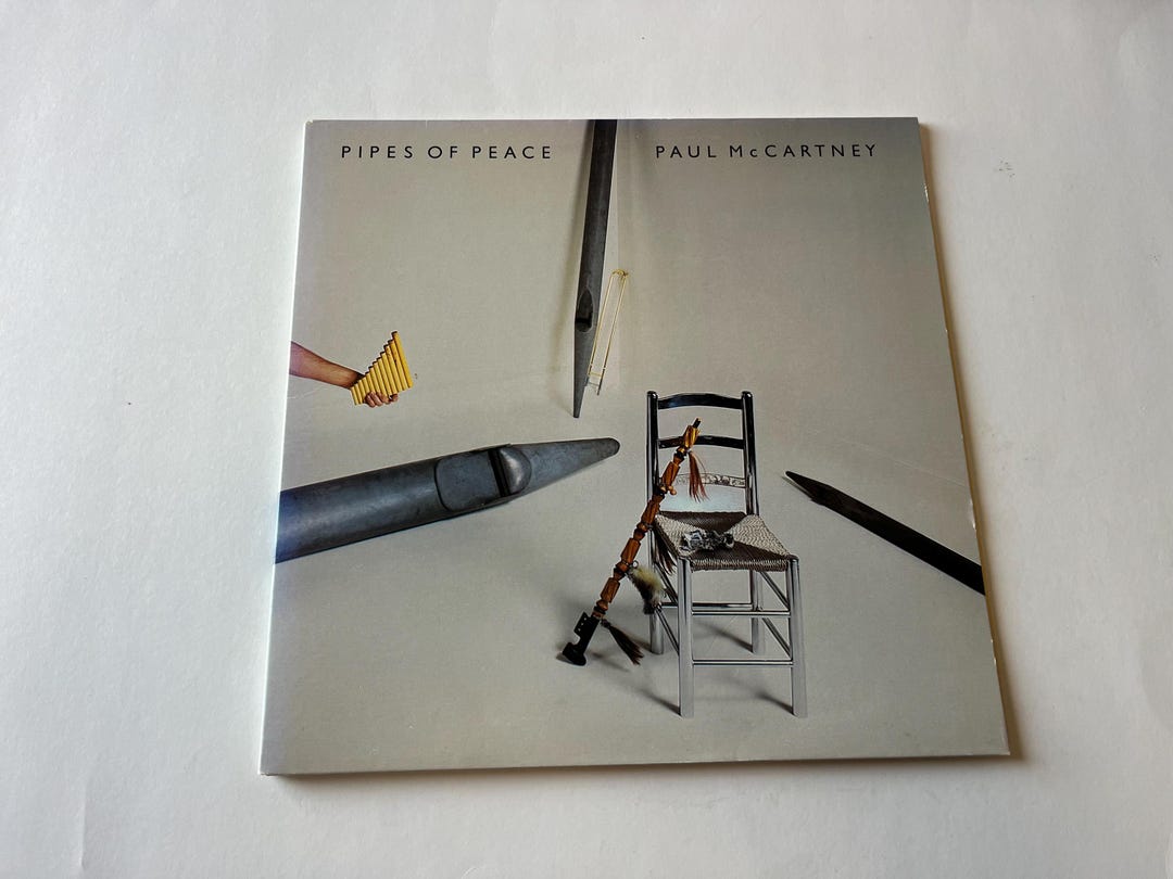 Paul Mccartney - Pipes of Peace Vinyl Record LP - 1983 Columbia