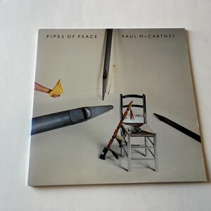 Paul McCartney - Pipes Of Peace Vinyl Record LP - 1983 Columbia Records