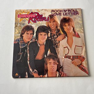 Disque vinyle Bay City Rollers Rock N' Roll Love Letter LP AL 4071 Arista Records 1976 Vente de disques (Lire la description)