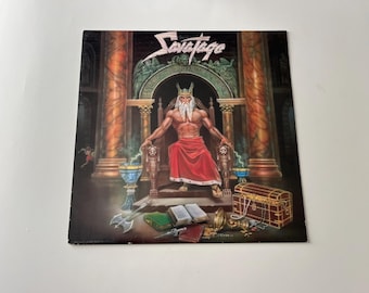 SAVATAGE - Hall of the Mountain King Lp 1987 Gold Stamp Promo