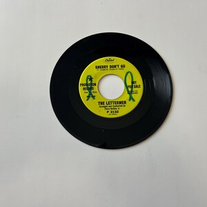 The Lettermen - Never My Love 7&quot; 45rpm Promo Vinyl Record - 1968