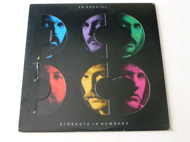 38 Special Strength in Numbers Vinyl Record LP - 1986 A&M Records