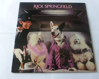 Rick Springfield Success Hasn't Spoiled Me Yet Vinyl Record LP AFL1-4125 RCA Victor Records 1982 Record Sale