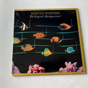 スティーヴィー・ワンダー オリジナル・ミュージクアリウム I ビニールレコード LP 6002 TL2 (ダブルアルバム) Tamla Records 1976 (説明を読む)