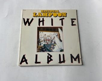 National Lampoon White Album LP Label 21 1980 Record Sale
