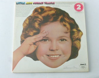 Little Miss Shirley Temple Vinyl Record LP 2-Record Set PTP-2034 Pickwick/33 Records 1973 Vinyl Records  Sale