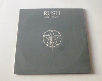 Rush Archives Vinyl Record LP SRM-3-9200 (3-Record Set) Mercury Records 1978 Record Sale (Read Description)