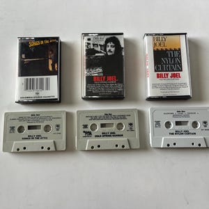 Billy Joel Songs In The Attic - The Nylon Curtain - Cold Spring Harbor Lot Of 3 Assorted Cassette Sale