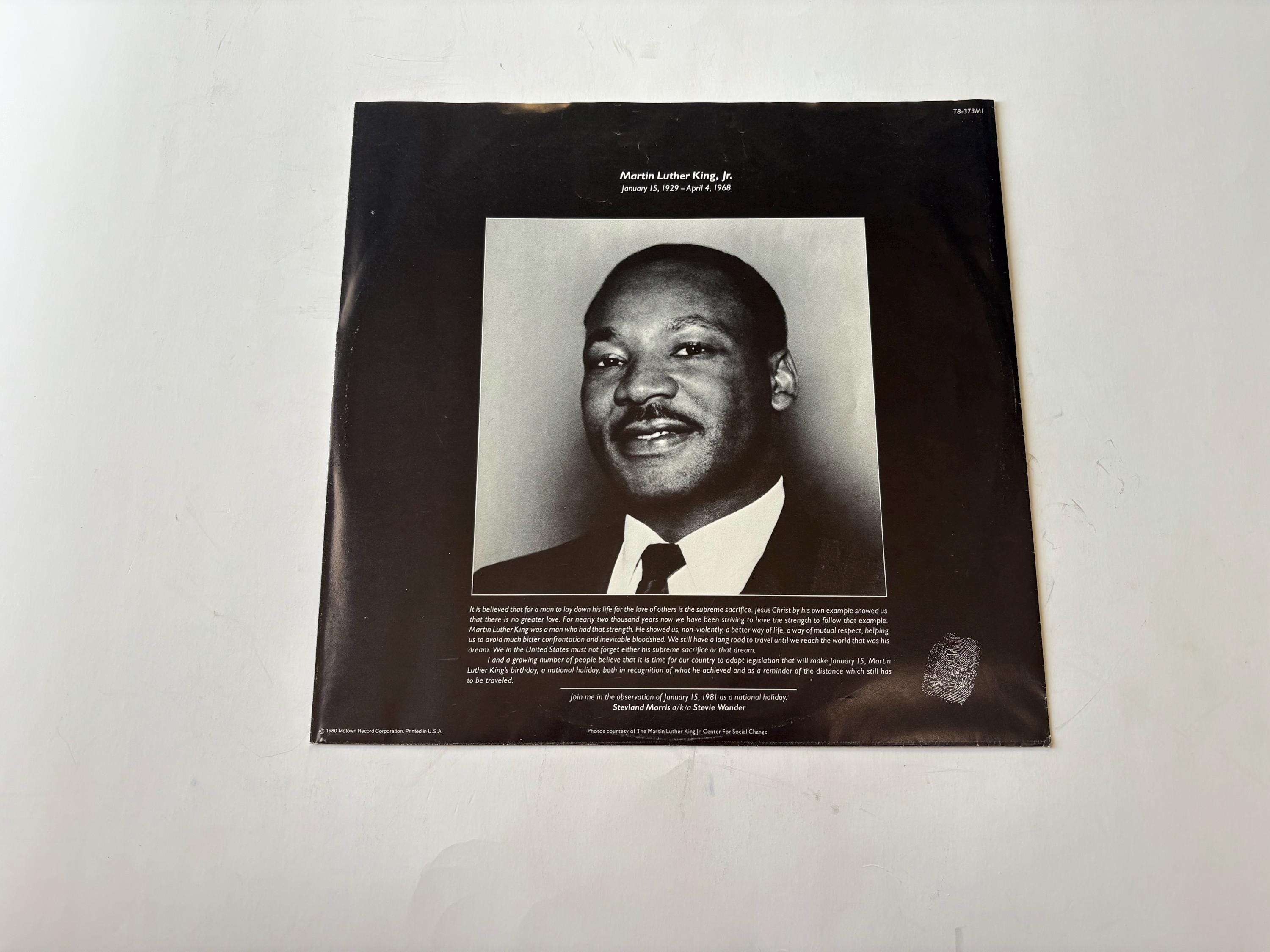 スティーヴィー・ワンダー「Hotter Than July」ビニールレコードLP