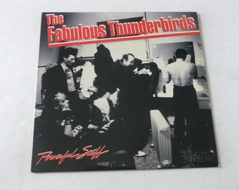 The Fabulous Thunderbirds Powerful Stuff Vinyl Record LP Z 45094 CBS Associates Records 1989 Record Sale