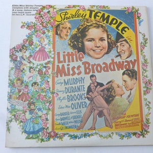 Little Miss Shirley Temple Vinyl Record LP 2-Record Set PTP-2034 Pickwick/33 Records 1973 Vinyl Records Sale image 2