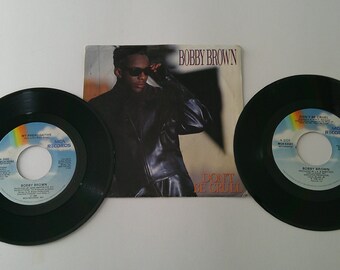 Bobby Brown Lot Of 2 Assorted 45rpm 7" Record Sale