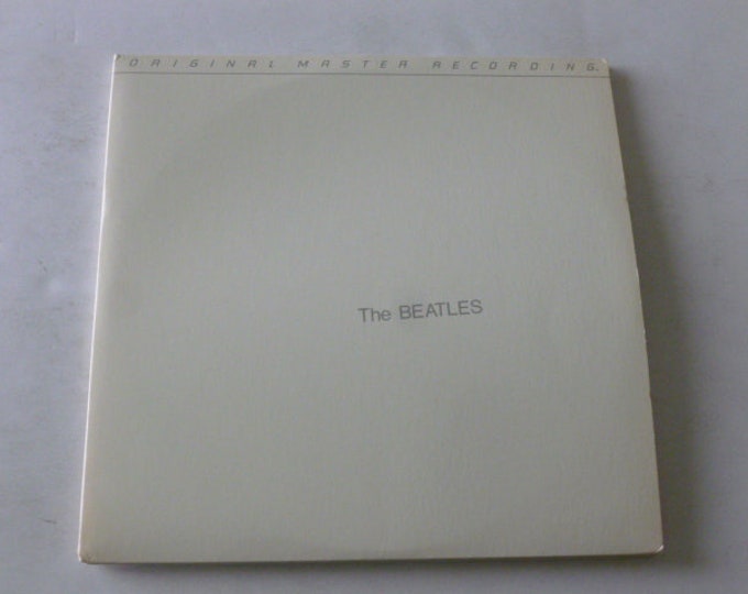 Beatles White Album original Master Recording Vinyl Record LP MFSL 2