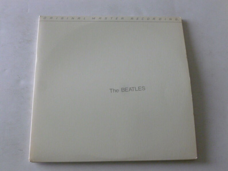Beatles White Album original Master Recording Vinyl Record Etsy