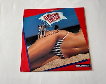 Spring Break Original Sound Track Vinyl Record LP 1-23826 Warner Bros. Record 1983 Vinyl Records Sale