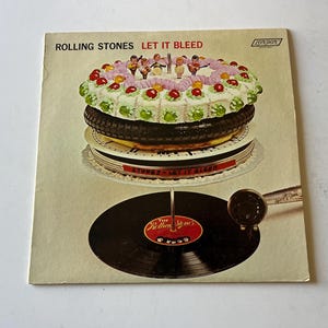 ローリング・ストーンズ - レット・イット・ブリード ビニールレコード LP - 1969 ロンドン・レコード