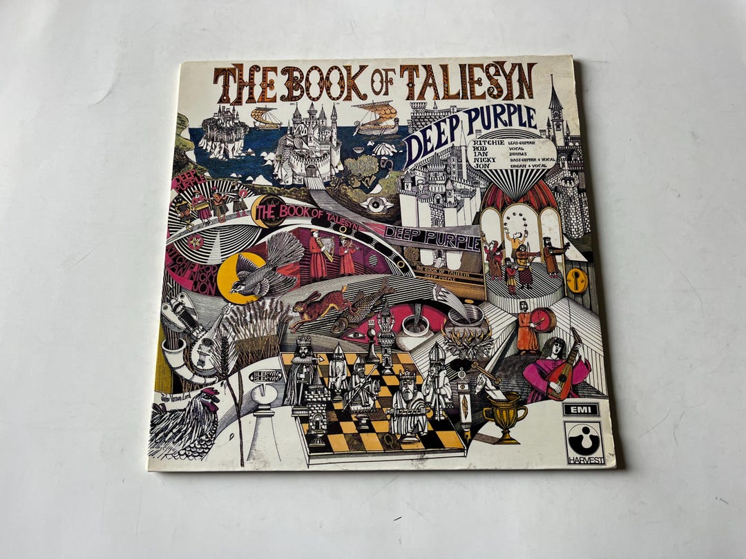 英LP Deep Purple Book Of Taliesyn SHVL751 HARVEST /00400 The Book Of Taliesyn - 1st - Ex - Amazon.com Music