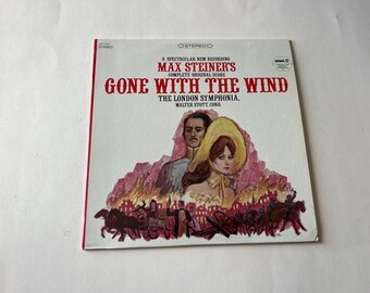 Gone With The Wind Vinyl Record: Max Steiner Soundtrack, 1967
