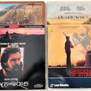 Movie Laser VideoDisc Assorted Lot Of 4 Videodisc Sale