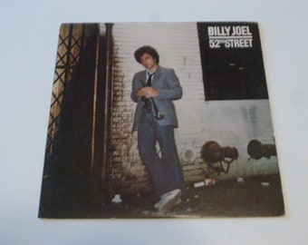 Billy Joel 52nd Street Vinyl Record LP FC 35609 Columbia Records 1978 Record Sale