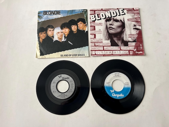 ブロンディ 45rpm 7インチレコード ロット: ラプチャー、アイランド
