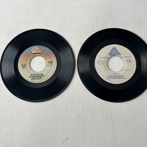 Melissa Manchester 45rpm 7&quot; Record Lot: Don&#39;t Cry Out Loud, Midnight Blue