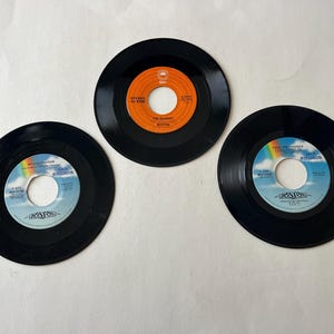 Boston 45rpm 7&quot; Record Lot: Amanda, Don&#39;t Look Back, Can&#39;tcha Say