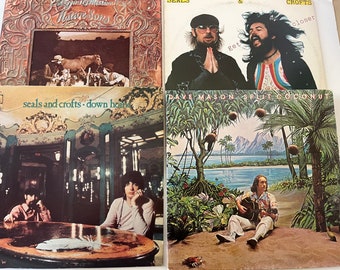 70's Assorted Lot Of 4 Vinyl Records Sale (Read Description)