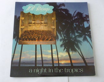 101 Strings A Night In The Tropics Vinyl Record LP P-4400 Somerset Records 1957 Classical Records