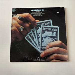 Jerry Lee Lewis - Odd Man In Vinyl Record LP - 1975 Mercury Records