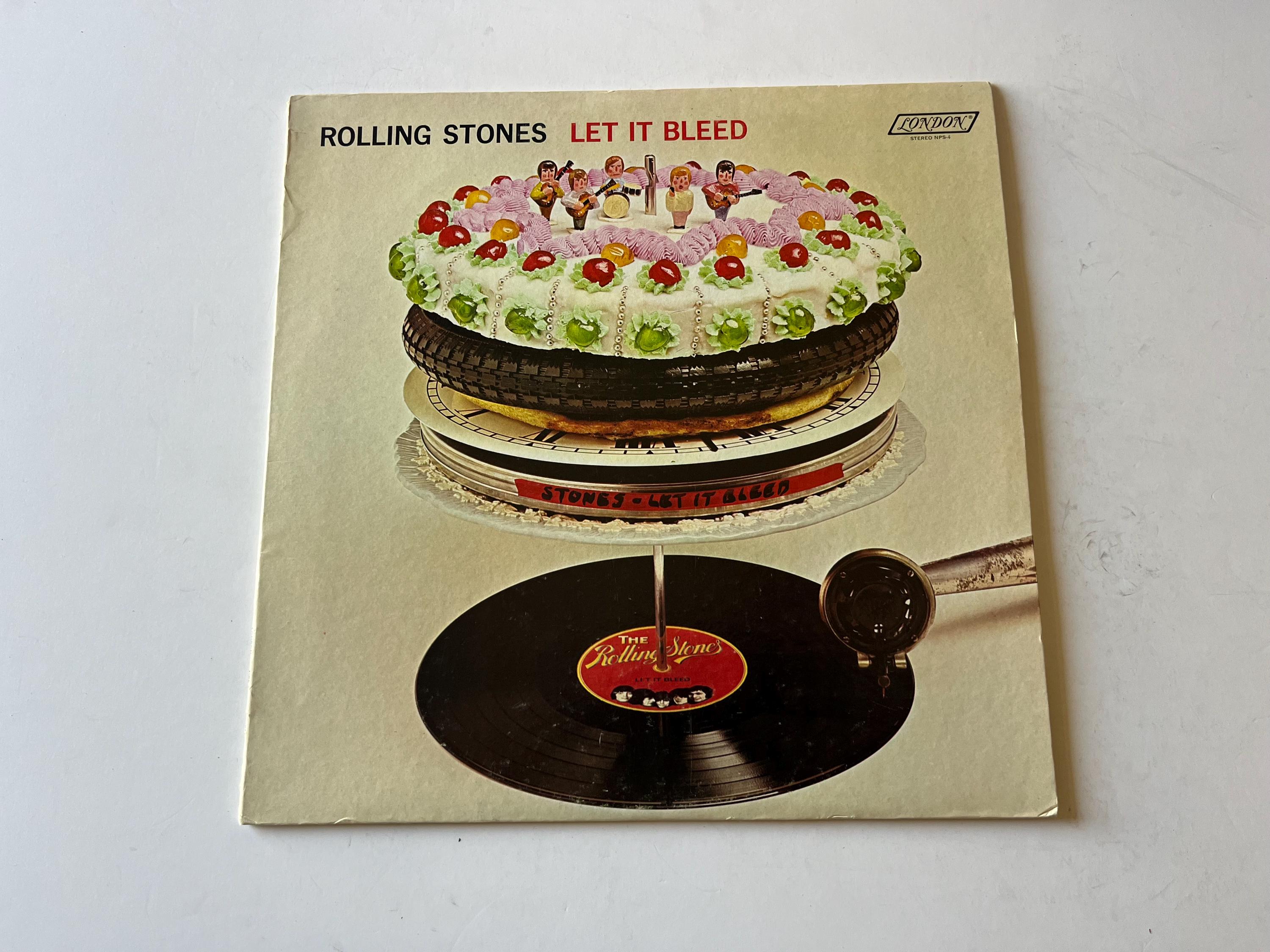 Rolling Stones - Let It Bleed Vinyl Record LP - 1969 London