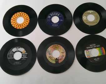 60's Assorted Artists Lot Of 6 Assorted 45rpm 7" Record Sale