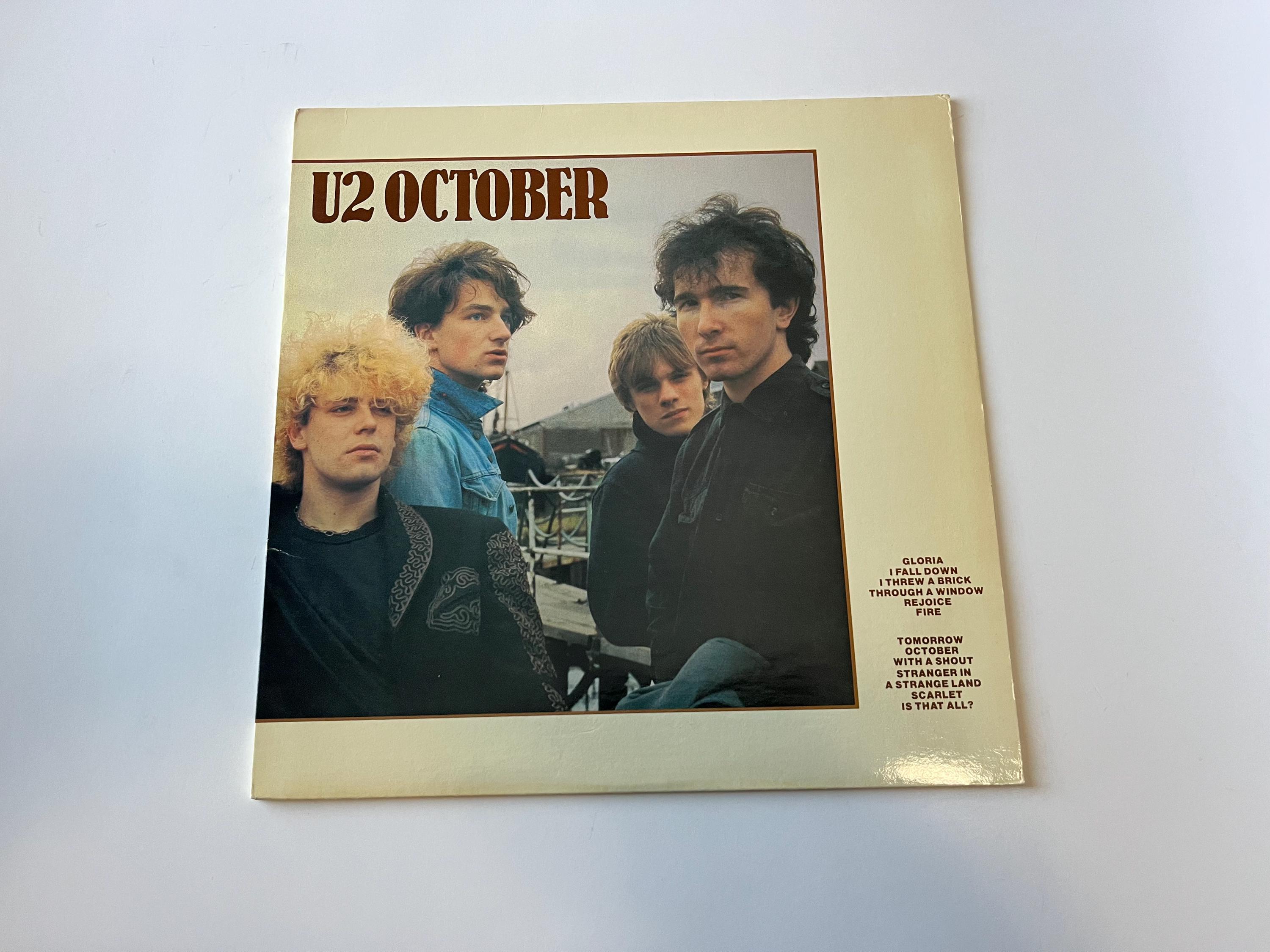 U2 10月ビニールレコード LP - 1981年 アイランドレコード - Etsy 日本