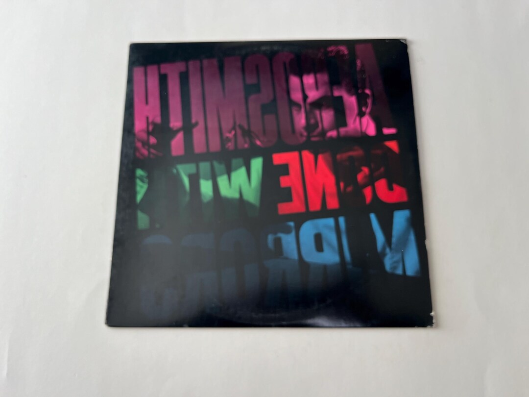 Aerosmith Done With Mirrors Vinyl Record LP GHS 24091 Geffen
