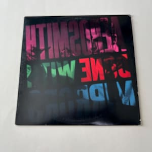 Aerosmith Done With Mirrors Vinyl Record LP GHS 24091 Geffen Records 1985  Record Sale