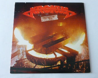 Krokus Hardware Vinyl Record LP OL 1508 Ariola Records 1981 Record Sale