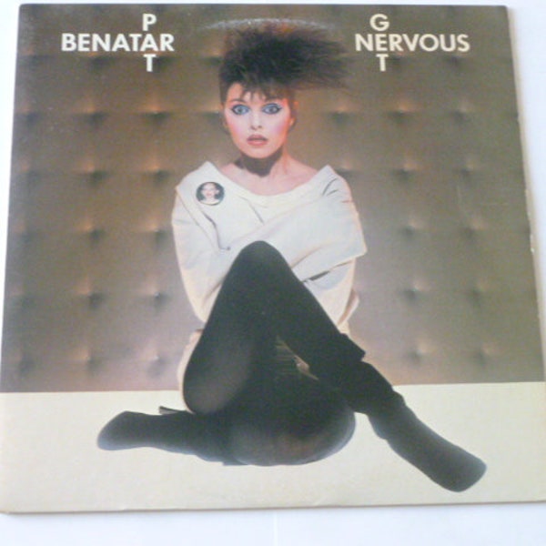 Vintage Records Pat Benatar Get Nervous Vinyl Record LP CHR 1396 Chrysalis Records 1982 Record Sale