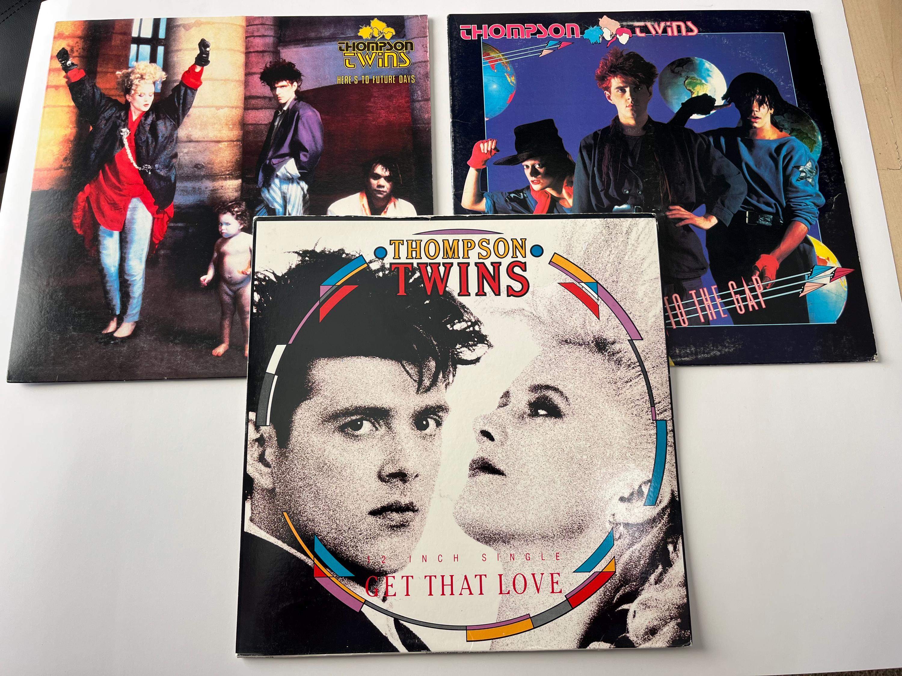 Thompson Twins Vinyl Record Lot: Here
