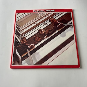 Disco de vinil LP dos Beatles 1962-1966 - Capitol Records 1976