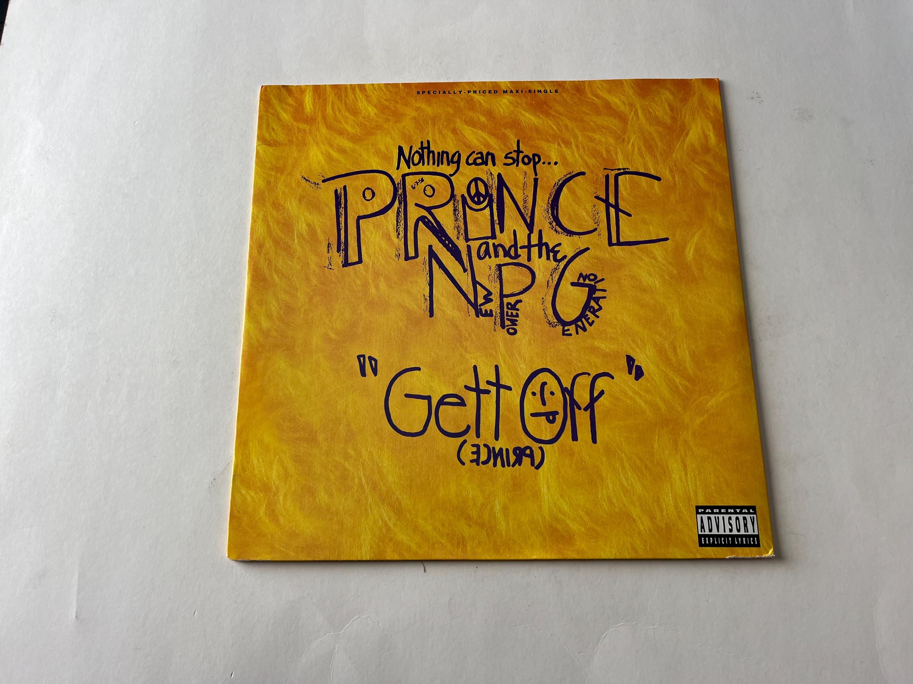 Prince / Gett Off! 　プリンス 　　　LPレコード Prince And The New Power Generation – Gett Off – Vinyl (12
