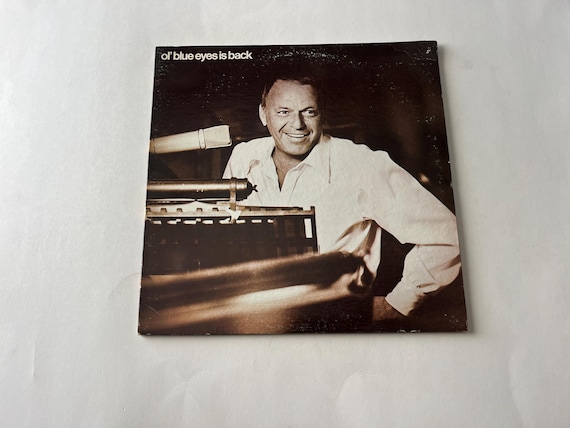 Frank Sinatra - Ol' Blue Eyes is Back - 1973 Vinyl Record LP - Etsy