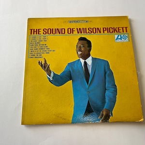The Sound Of Wilson Pickett Vinyl Record LP - 1967 Atlantic Records