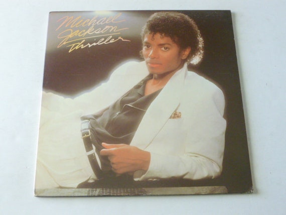 Modig Halvkreds sollys Buy Michael Jackson Thriller Vinyl Record LP QE 38112 Epic Records Online  in India - Etsy