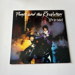 Prince And The Revolution - Let&#39;s Go Crazy Vinyl Record 1984