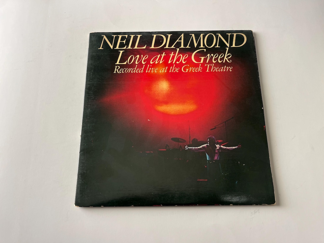 Neil Diamond - Love at the Greek - 1977 Double Album Vinyl LP - Etsy