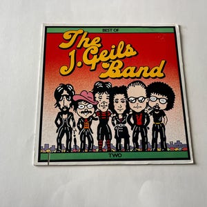 Best of The J. Geils Band Two Vinyl Record LP SD 19284 Atlantic Records 1980 Record Sale